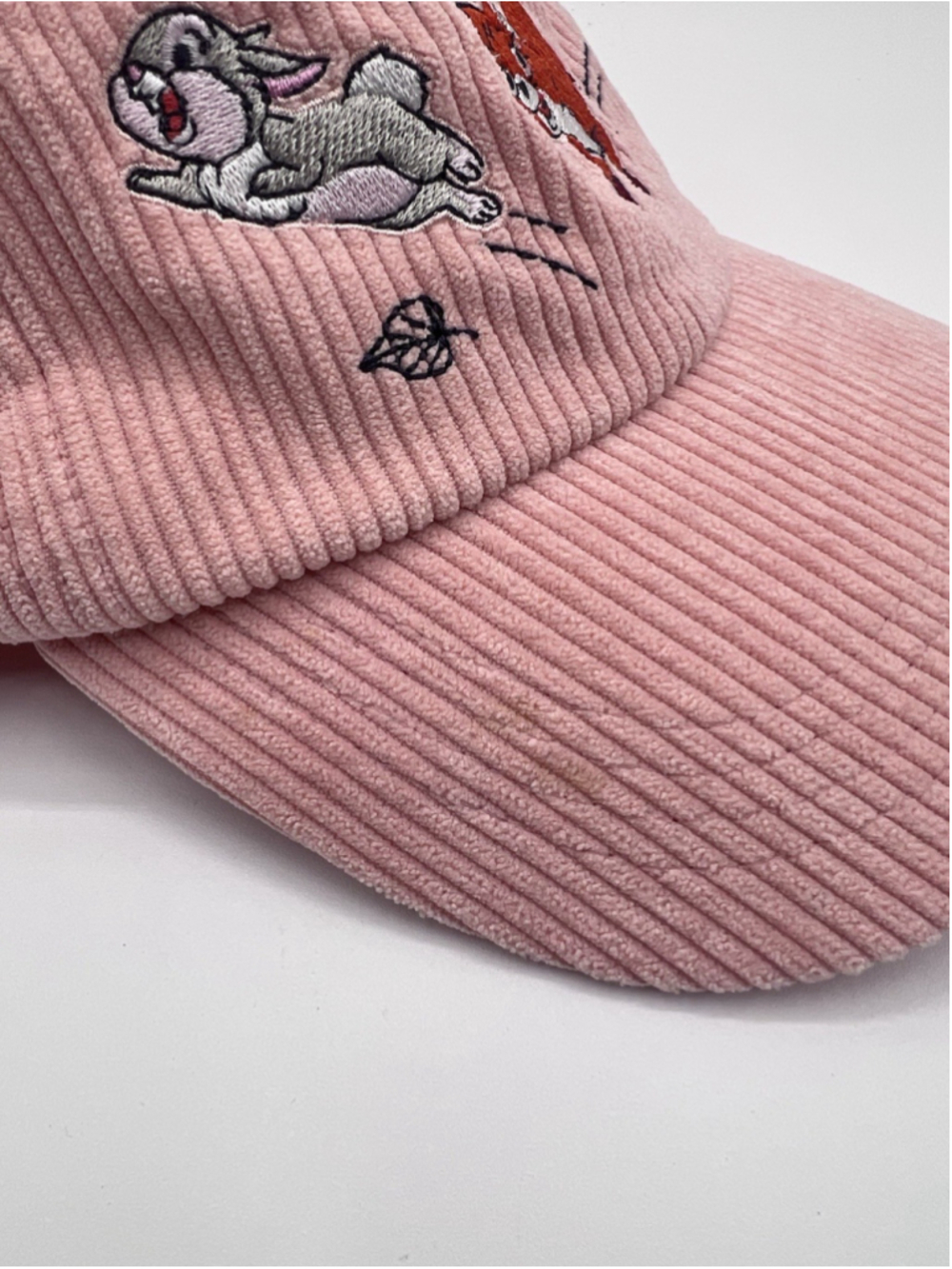 2023 Disney Parks Pink Critters Corduroy Adult Hat Thumper - Picture 3 of 8